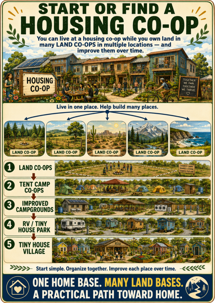 Start Or Find A Housing Co-op