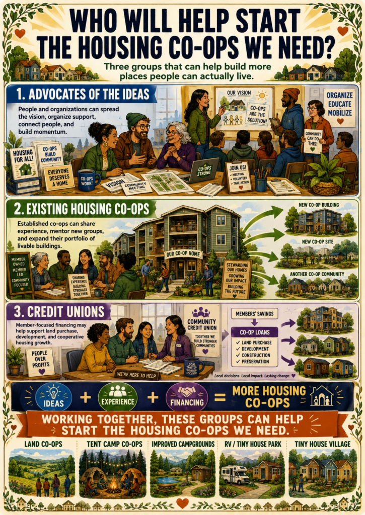 Who Will Help Start The Housing Co-ops We Need?