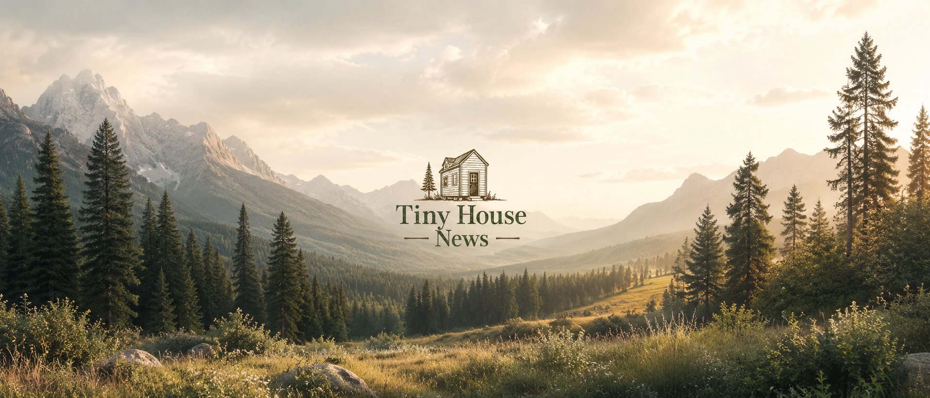 Tiny House News video channel header artwork